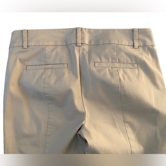 ANN TAYLOR Cambridge Crop Capri Tan Beige Pant Women 6P 6 Petite - Picture 4 of 8